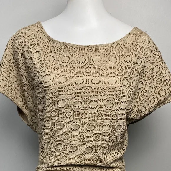 Victoria's Secret Beige Lace Mini Dress - Picture 2 of 6